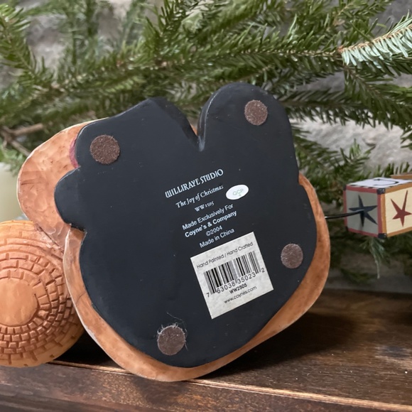 Williraye Studio Santa, girl w tree “The Joy of Christmas" WW2505 - Picture 3 of 3